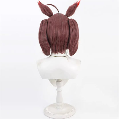 【In Stock】Game Umamusume:Pretty Derby Cosplay グランアレグリア Gran Alegria Cosplay Wig With Ears and Tail