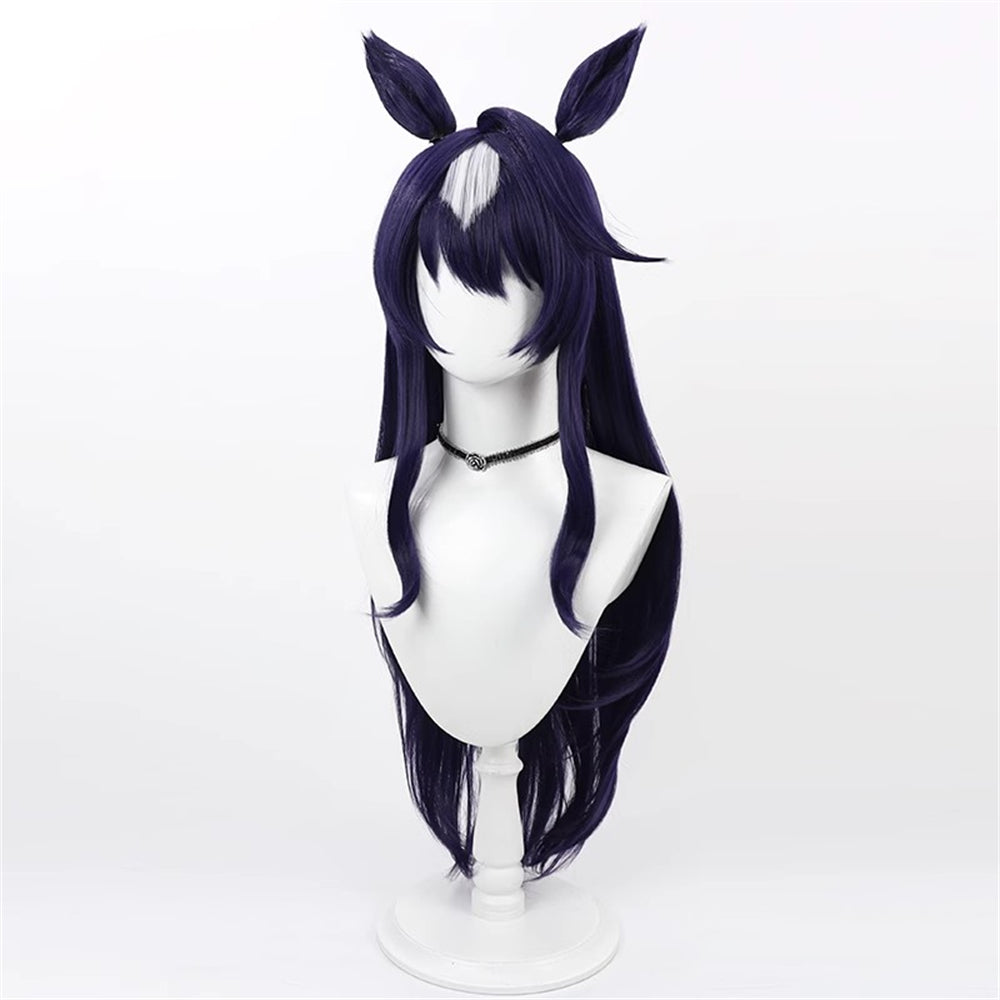 【In Stock】Game Umamusume:Pretty Derby Cosplay ヴィルシーナ Verxina Cosplay Wig With Ears and Tail