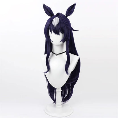 【In Stock】Game Umamusume:Pretty Derby Cosplay ヴィルシーナ Verxina Cosplay Wig With Ears and Tail