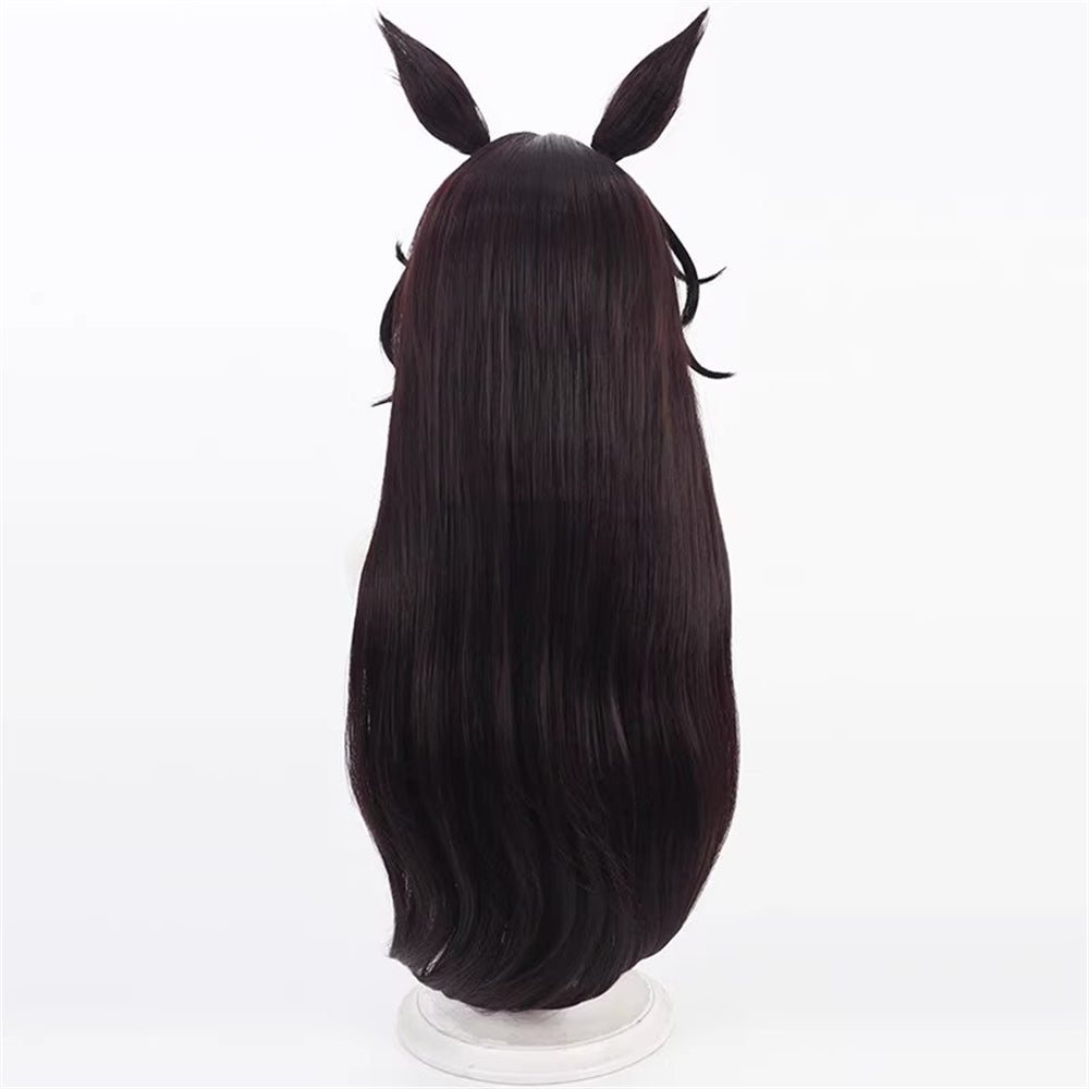 【In Stock】Game Umamusume:Pretty Derby Cosplay スピードシンボリ Speed Symboli Cosplay Wig With Ears and Tail
