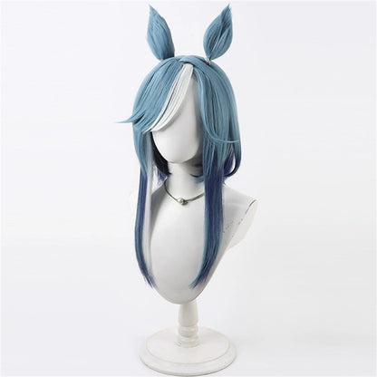 【In Stock】Game Umamusume:Pretty Derby Cosplay アドマイヤグルーヴ Admire Groove Cosplay Wig With Ears and Tail