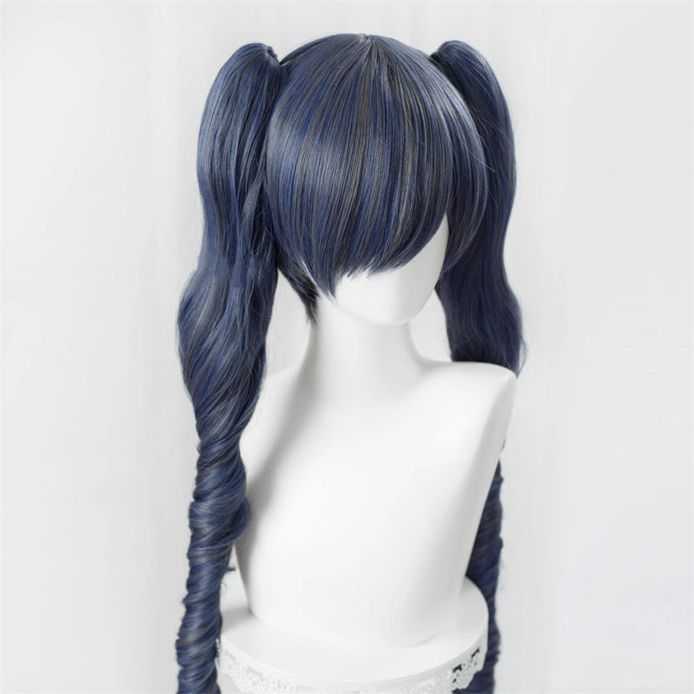 【In Stock】Anime Black Butler Cosplay Female Ciel Phantomhive Cosplay Wig Long Hair