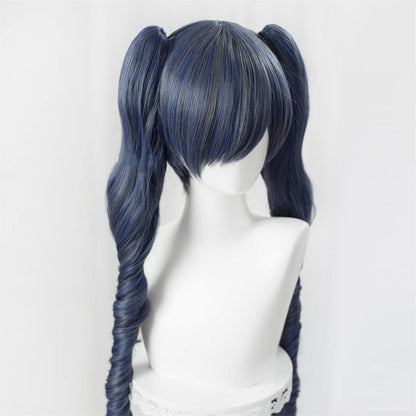 【In Stock】Anime Black Butler Cosplay Female Ciel Phantomhive Cosplay Wig Long Hair