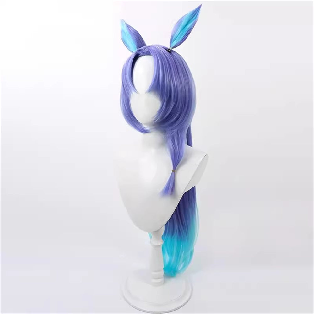 【In Stock】Game Umamusume:Pretty Derby Cosplay ゴドルフィンバルブ Godolphin Barb Cosplay Wig With Ears and Tail