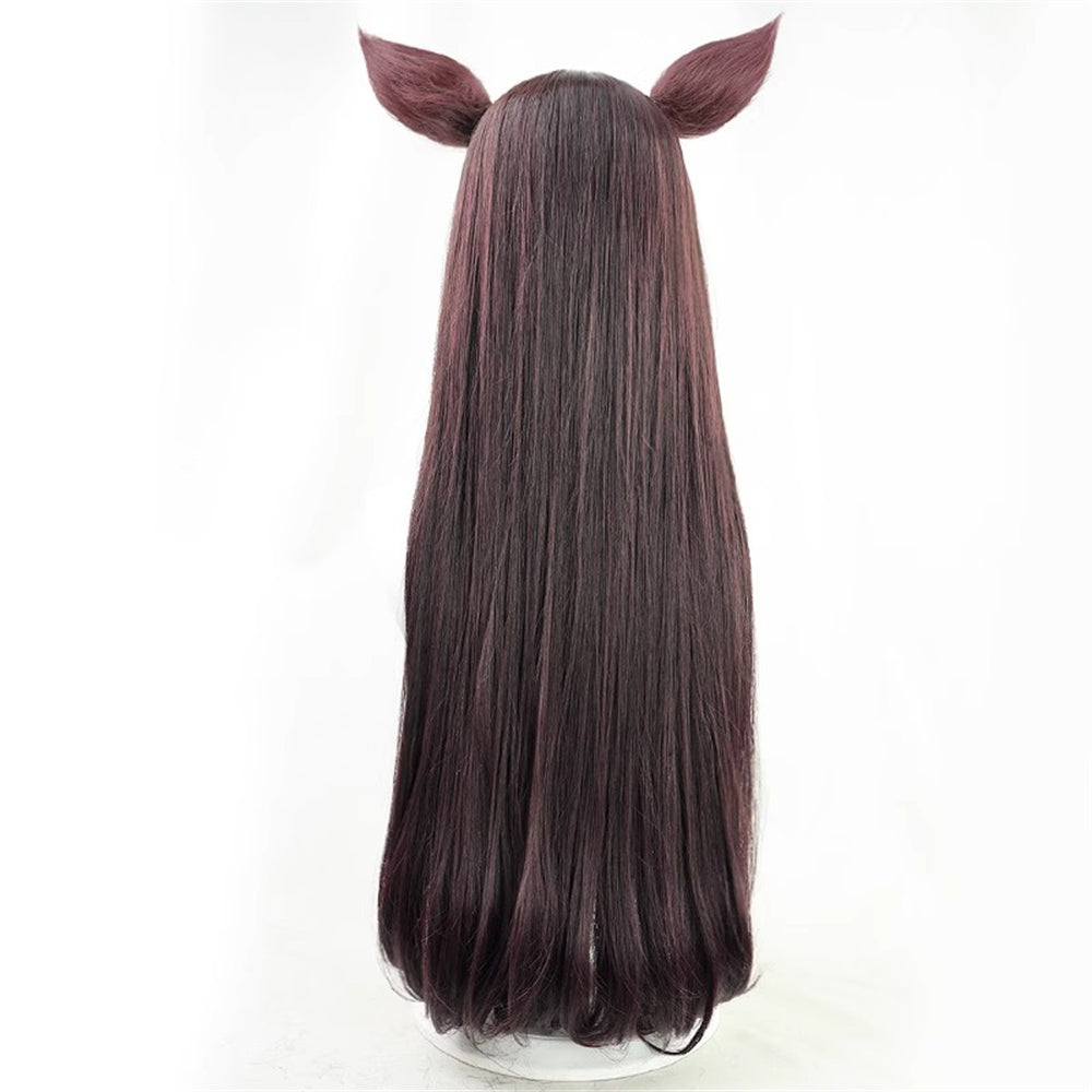 【In Stock】Game Umamusume:Pretty Derby Cosplay メジロドーベル Mejiro Dober Cosplay Wig With Ears and Tail
