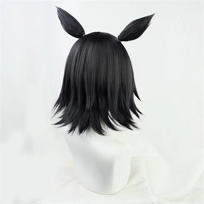 【In Stock】Game Umamusume:Pretty Derby Cosplay ウイニングチケット Winning Ticket Cosplay Wig With Ears and Tail