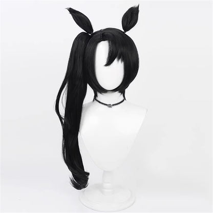 【In Stock】Game Umamusume:Pretty Derby Cosplay サトノクラウン Satono Crown Cosplay Wig With Ears and Tail