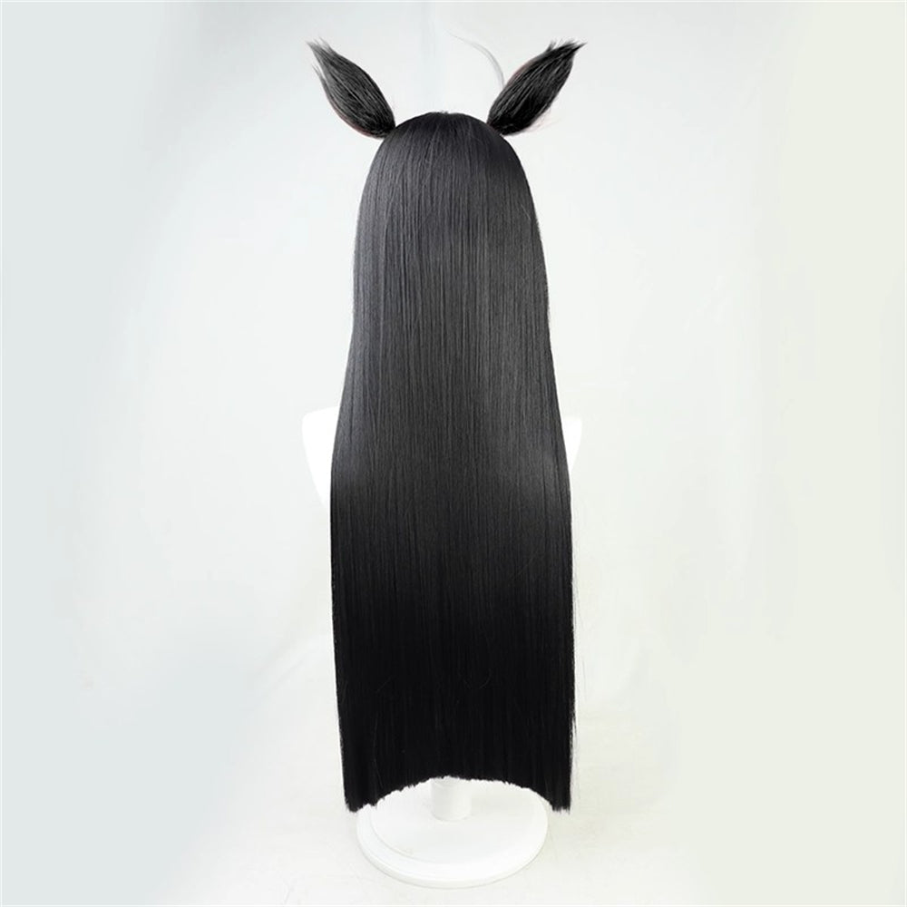 【In Stock】Game Umamusume:Pretty Derby Cosplay マンハッタンカフェ Manhattan Cafe Cosplay Wig With Ears and Tail