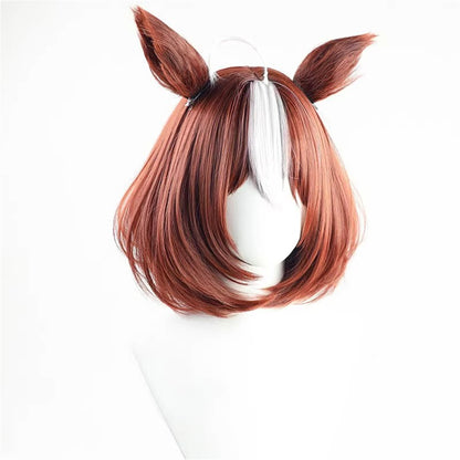 【In Stock】Game Umamusume:Pretty Derby Cosplay メイショウドトウ Meisho Doto Cosplay Wig With Ears and Tail