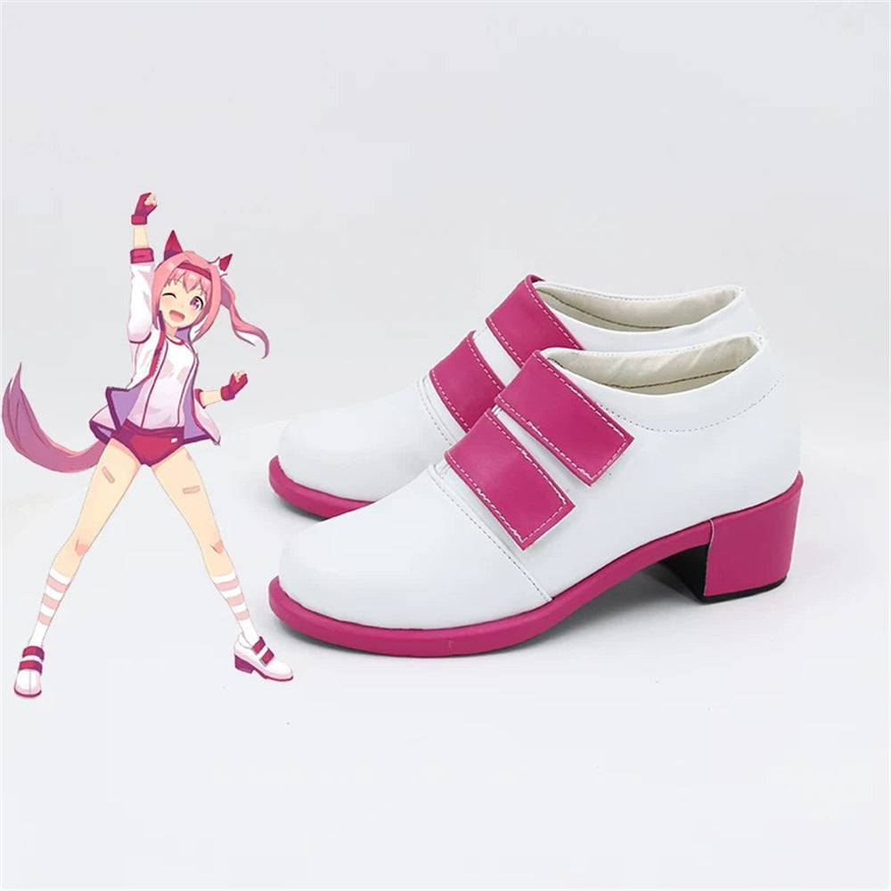Game Uma Musume Pretty Derby Cosplay ハルウララ Haru Urara Cosplay Shoes