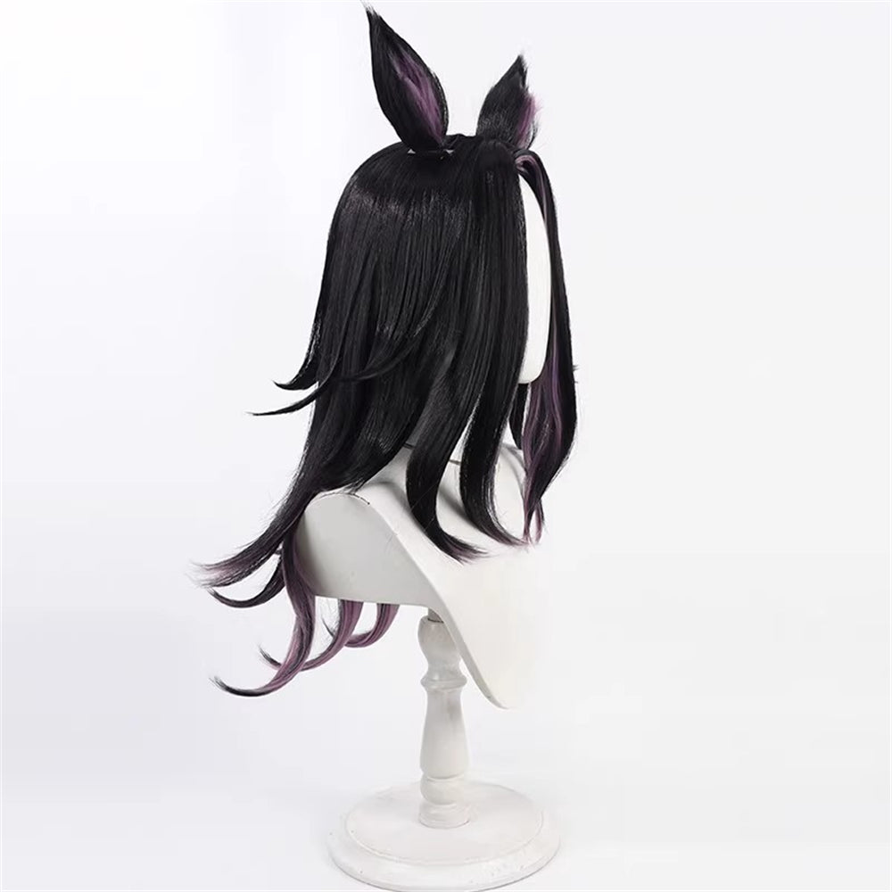【In Stock】Game Umamusume:Pretty Derby Cosplay フェノーメノ Fenomeno Cosplay Wig With Ears and Tail