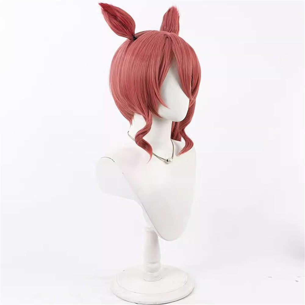 【In Stock】Game Umamusume:Pretty Derby Cosplay ノルンエース Norn Ace Cosplay Wig With Ears and Tail