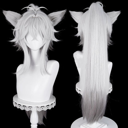 【In Stock】Game Arknights Cosplay Lappland the Decadenza Disorderly Humility Cosplay Wig