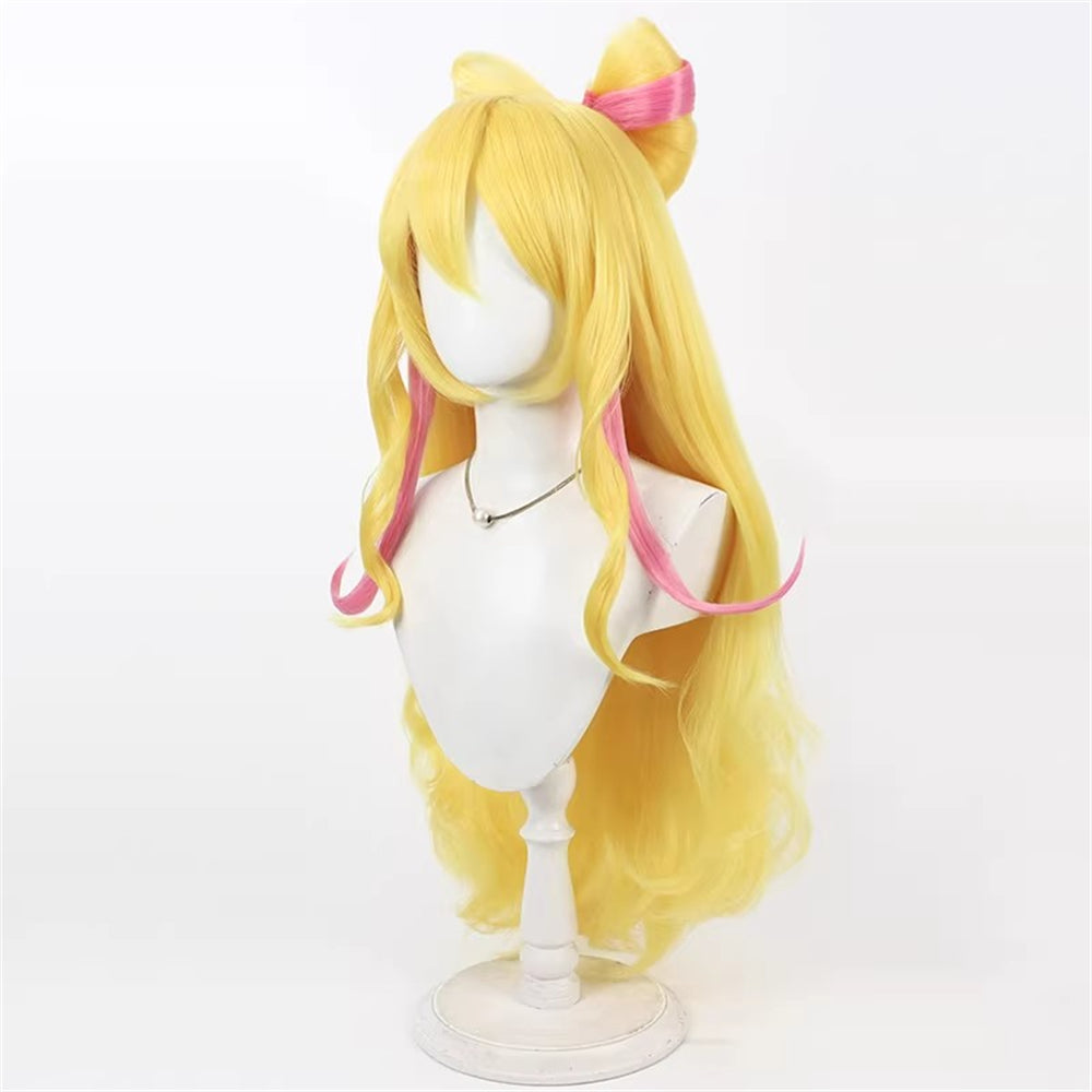 【In Stock】Anime Kimi to Idol Pretty Cure キミとアイドルプリキュア Cosplay Sakura Uta さくら うた Cure Idol キュアアイドル Cosplay Wig