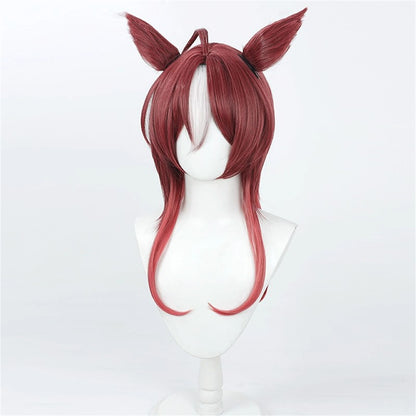 【In Stock】Game Umamusume:Pretty Derby Cosplay ダーレーアラビアン Darley Arabian Cosplay Wig With Ears and Tail