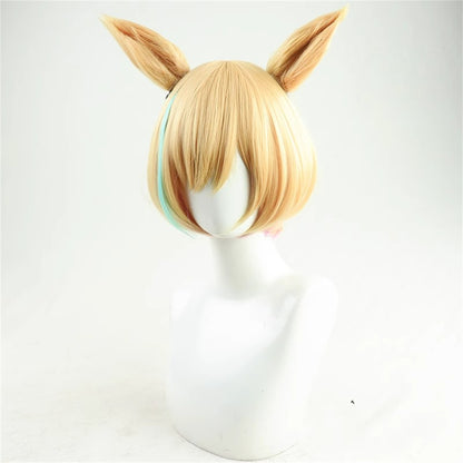 【In Stock】Game Umamusume:Pretty Derby Cosplay リトルココン Little Cocon Cosplay Wig With Ears and Tail