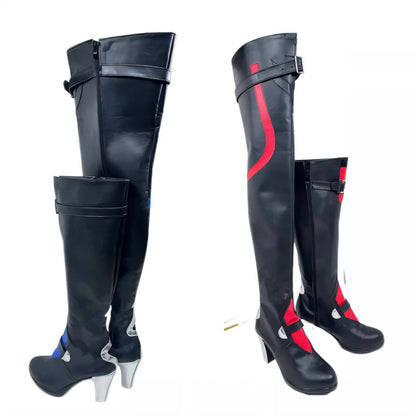 Game Honkai: Star Rail Cosplay Acheron Cosplay Shoes