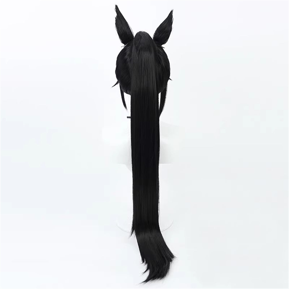 【In Stock】Game Umamusume:Pretty Derby Cosplay シンボリクリスエス Symboli Kris S Cosplay Wig With Ears and Tail