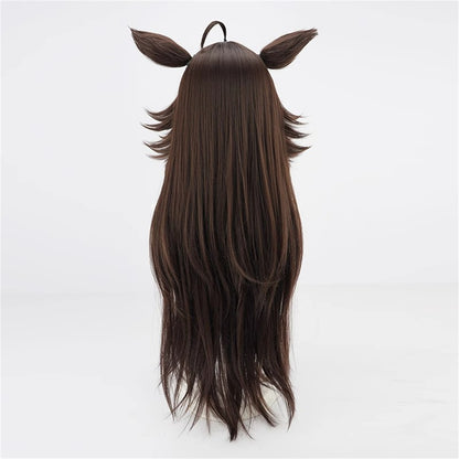 【In Stock】Game Umamusume:Pretty Derby Cosplay ミスターシービー Mr. C.B. Cosplay Wig With Ears and Tail