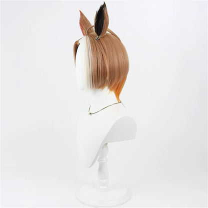 【In Stock】Game Umamusume:Pretty Derby Cosplay カジノドライヴ Casino Drive Cosplay Wig With Ears and Tail