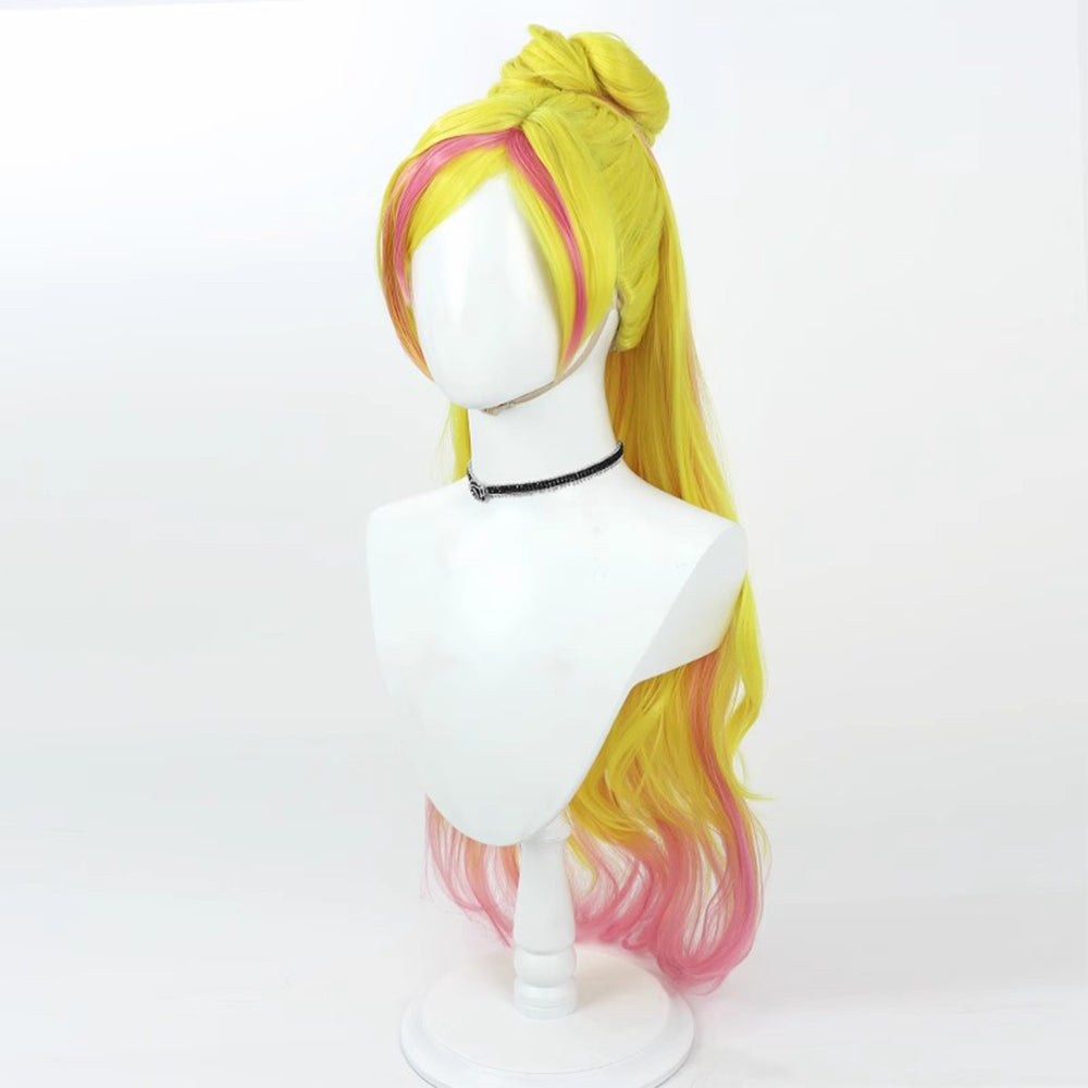 【In Stock】Anime Go! Princess Pretty Cure Cosplay Haruno Haruka Cure Flora Cosplay Wig