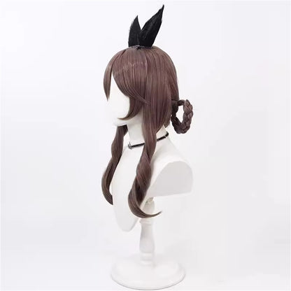【In Stock】Game Umamusume:Pretty Derby Cosplay ジェンティルドンナ Gentildonna Cosplay Wig With Ears and Tail