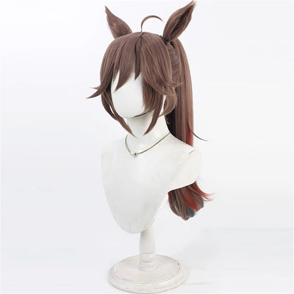 【In Stock】Game Umamusume:Pretty Derby Cosplay ミスターシービー Mr. C.B. (New Year) Cosplay Wig With Ears and Tail