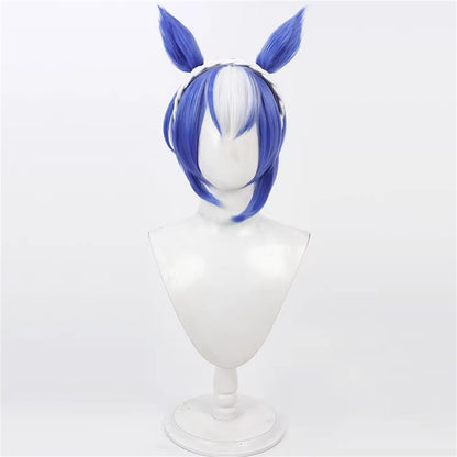 【In Stock】Game Umamusume:Pretty Derby Cosplay シーザリオ Cesario Cosplay Wig With Ears and Tail