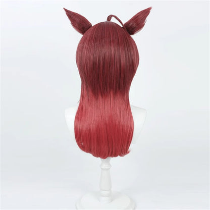 【In Stock】Game Umamusume:Pretty Derby Cosplay ダーレーアラビアン Darley Arabian Cosplay Wig With Ears and Tail