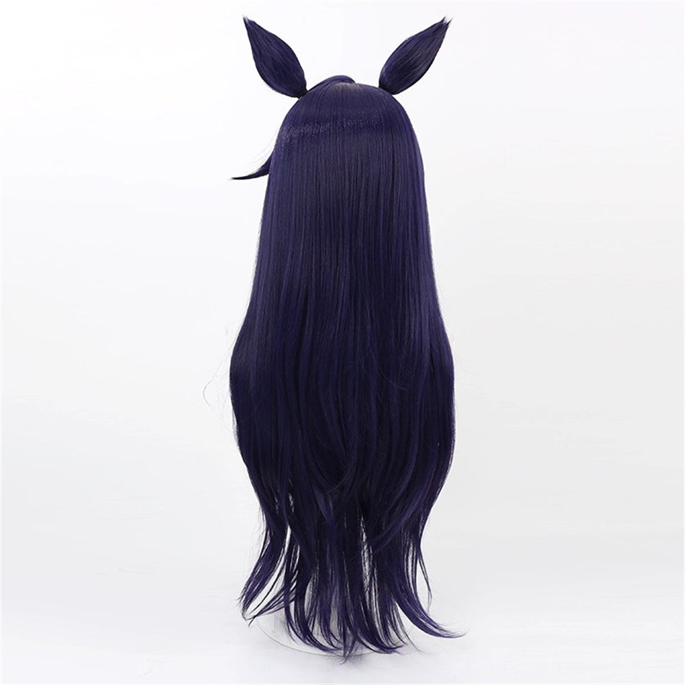 【In Stock】Game Umamusume:Pretty Derby Cosplay ヴィルシーナ Verxina Cosplay Wig With Ears and Tail
