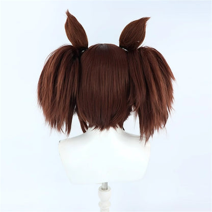 【In Stock】Game Umamusume:Pretty Derby Cosplay イナリワン Inari One Cosplay Wig With Ears and Tail