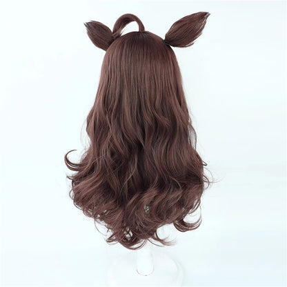 【In Stock】Game Umamusume:Pretty Derby Cosplay デアリングタクト Daring Tact Cosplay Wig With Ears and Tail