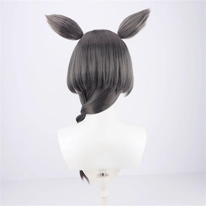 【In Stock】Game Umamusume:Pretty Derby Cosplay ゼンノロブロイ Zenno Rob Roy Cosplay Wig With Ears and Tail