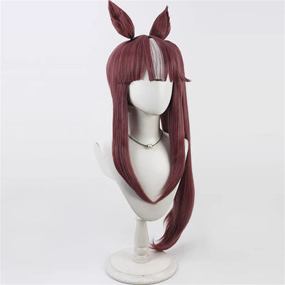 【In Stock】Game Umamusume:Pretty Derby Cosplay ラッキーライラック Lucky Lilac Cosplay Wig With Ears and Tail
