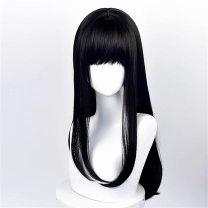 【In Stock】Anime Chainsaw Man Cosplay Asa Mitaka Cosplay Wig