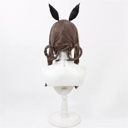 【In Stock】Game Umamusume:Pretty Derby Cosplay ジェンティルドンナ Gentildonna Cosplay Wig With Ears and Tail
