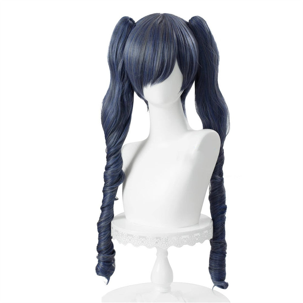 【In Stock】Anime Black Butler Cosplay Female Ciel Phantomhive Cosplay Wig Long Hair