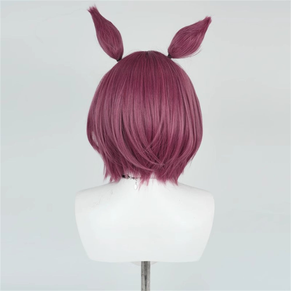 【In Stock】Game Umamusume:Pretty Derby Cosplay タニノギムレット Tanino Gimlet Cosplay Wig With Ears and Tail