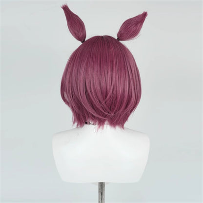 【In Stock】Game Umamusume:Pretty Derby Cosplay タニノギムレット Tanino Gimlet Cosplay Wig With Ears and Tail