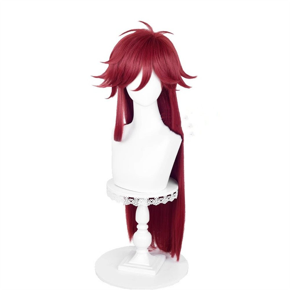 【In Stock】Anime Black Butler Cosplay グレル・サトクリフ Grell Sutcliff Cosplay Wig