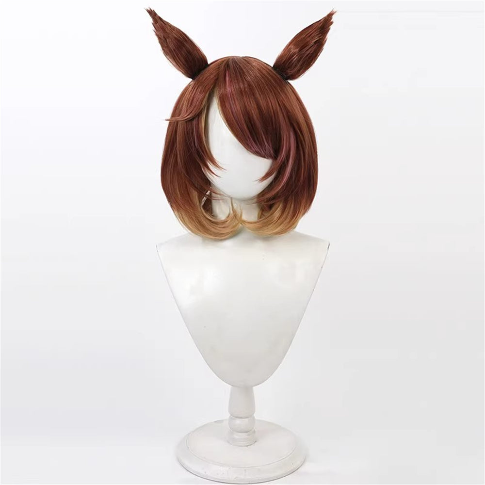 【In Stock】Game Umamusume:Pretty Derby Cosplay ノースフライト North Flight Cosplay Wig With Ears and Tail