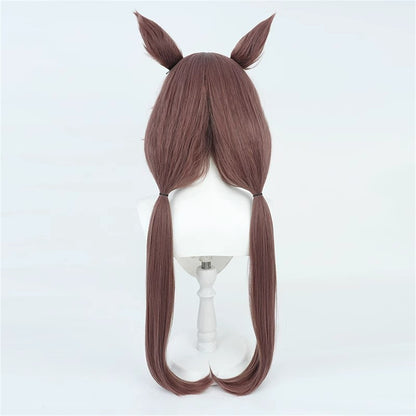 【In Stock】Game Umamusume:Pretty Derby Cosplay ヤマニンゼファー Yamanin Zephyr Cosplay Wig With Ears and Tail