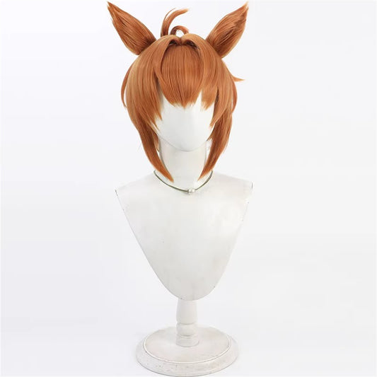 【In Stock】Game Umamusume:Pretty Derby Cosplay フリオーソ Furioso Cosplay Wig With Ears and Tail