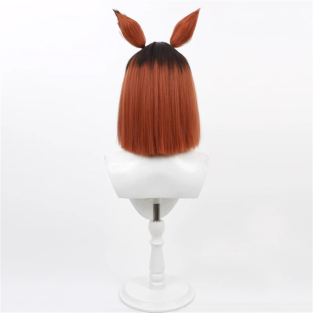 【In Stock】Game Umamusume:Pretty Derby Cosplay トランセンド Transcend Cosplay Wig With Ears and Tail