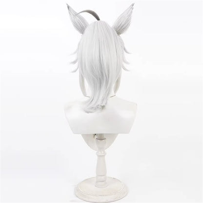 【In Stock】Game Umamusume:Pretty Derby Cosplay Cinderella Gray (manga) Cosplay Wig With Ears and Tail