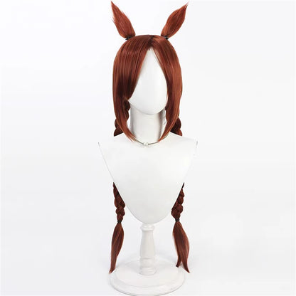 【In Stock】Game Umamusume:Pretty Derby Cosplay サクラバクシンオー Sakura Bakushin O (Sports Festival) Cosplay Wig With Ears and Tail