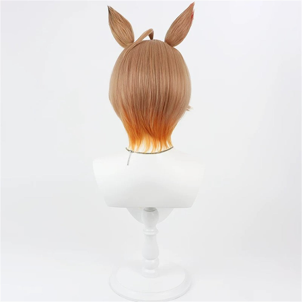 【In Stock】Game Umamusume:Pretty Derby Cosplay カジノドライヴ Casino Drive Cosplay Wig With Ears and Tail