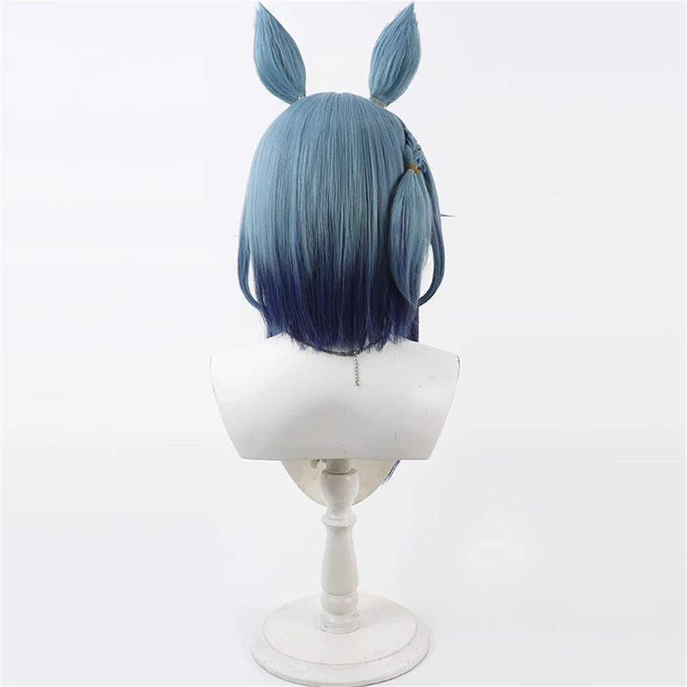 【In Stock】Game Umamusume:Pretty Derby Cosplay アドマイヤグルーヴ Admire Groove Cosplay Wig With Ears and Tail