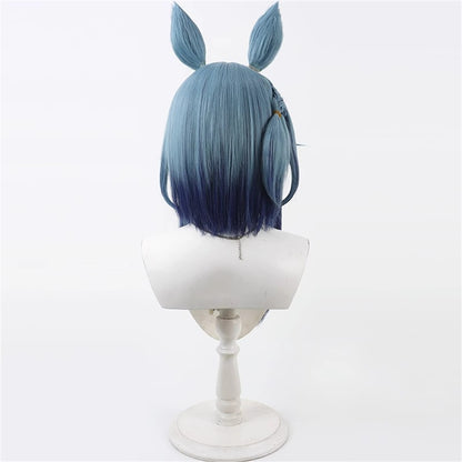 【In Stock】Game Umamusume:Pretty Derby Cosplay アドマイヤグルーヴ Admire Groove Cosplay Wig With Ears and Tail