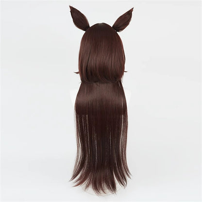 【In Stock】Game Umamusume:Pretty Derby Cosplay シリウスシンボリ Sirius Symboli Cosplay Wig With Ears and Tail